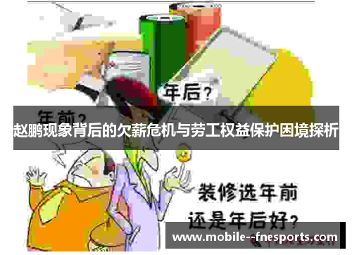 赵鹏现象背后的欠薪危机与劳工权益保护困境探析